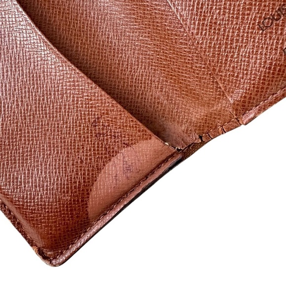 Authentic Louis Vuitton Brown Monogram Leather Pocket Organizer Card Holder - Picture 13 of 13